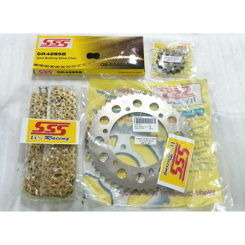 Gear Set SSS Yamaha MT15 MT 15 / XSR 155/ Gearset Girset Yamaha XSR 155R / MT15 MT 15 Termurah