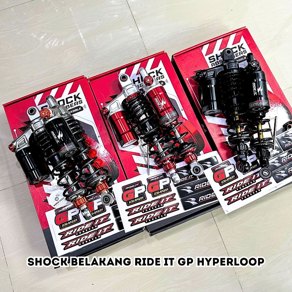 Shock Belakang Tabung Ride It GP Hyperloop Universal 2 Click Fungsi Double Click