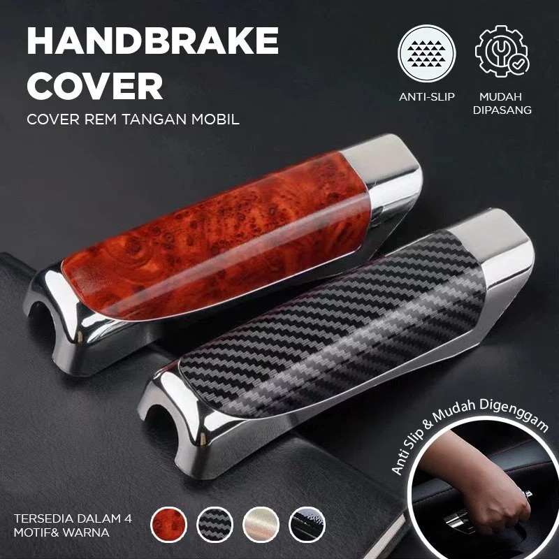 Cover Rem Mobil Universal Penutup Perlindung Aksesoris mobil Cover Rem Tangan Interior Mobil