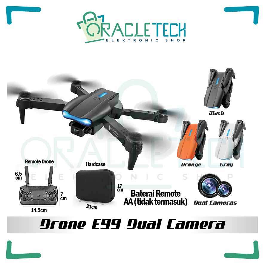 PROMO 1.1 Drone E99pro Dual Camera Video  1800mAH BERGARANSI
