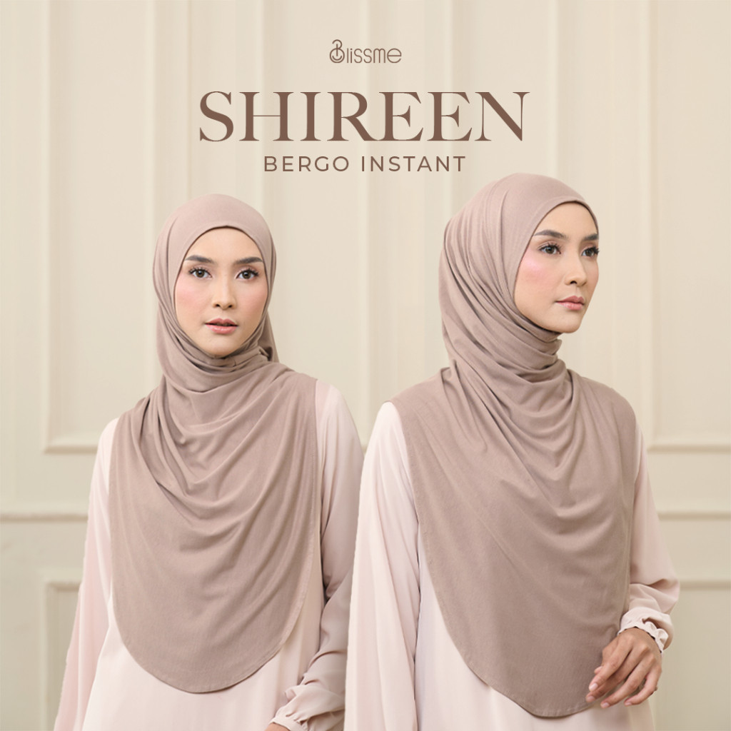 SHF - Shireen Bergo Syar'i - Hijab Kaos Rayon