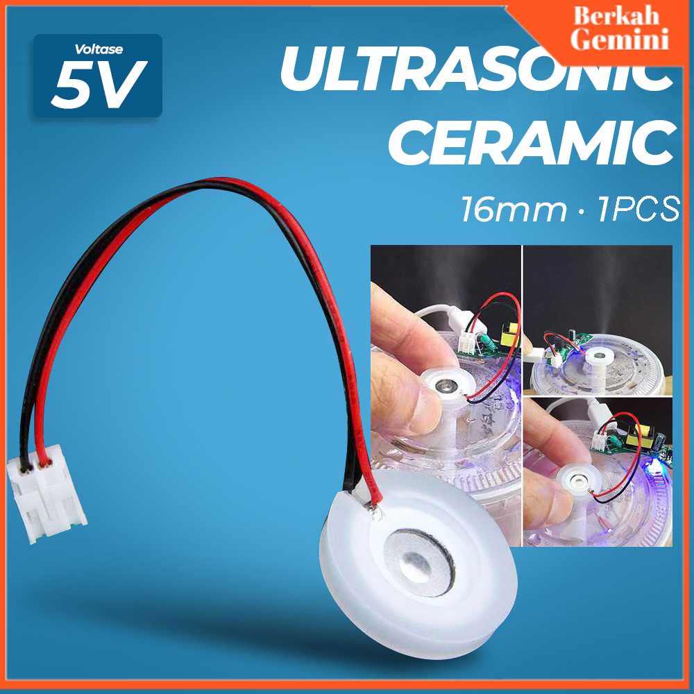 Ultrasonic Ceramic Humidifier Mist Pembuat Kabut 16mm 1 PCS - WT02 - 7RHXO3WH