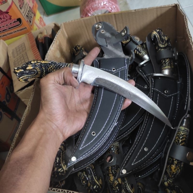 MS26 termurah pisau dapur kuku macan gagang macan