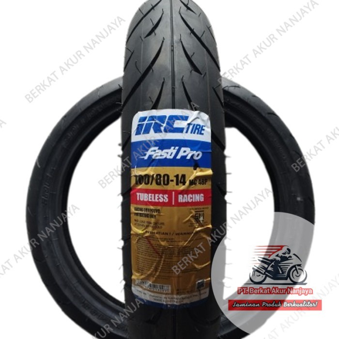 IRC Fasti Pro 100/80-14 Ban Matic Racing Tubeless