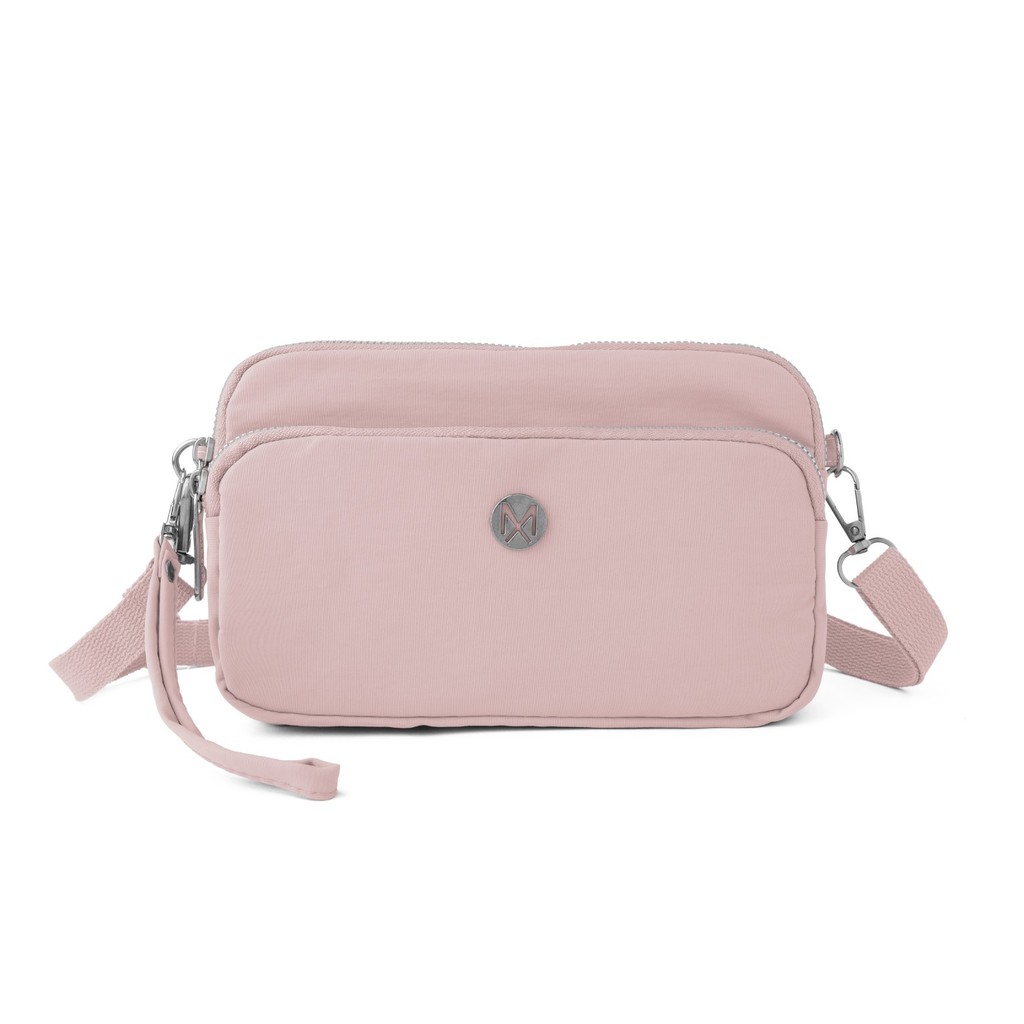 Mixelo Dompet Hp Tas Selempang Wanita Mini Ringan Bahan Parasut Anti Air