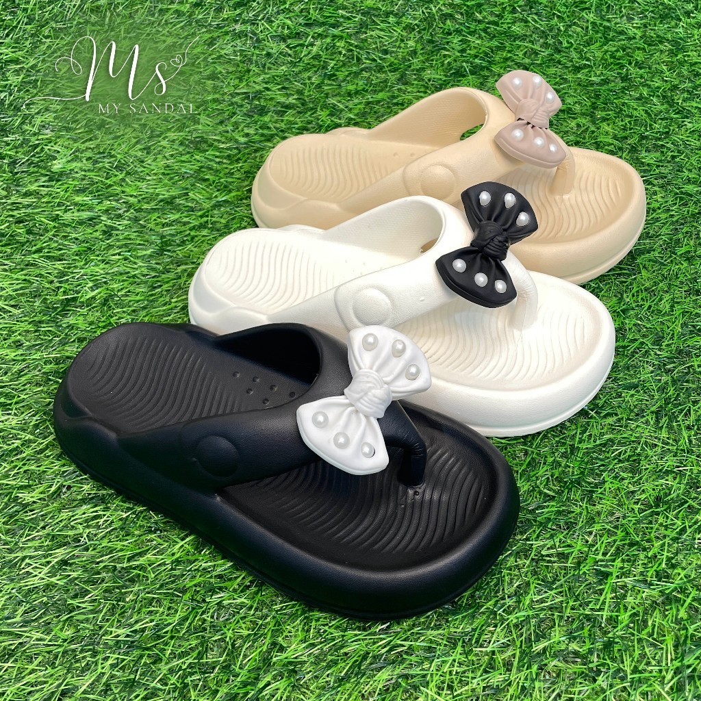 FUFU JAKARTA SPOT SANDAL SENDAL JEPIT DEWASA PEREMPUAN MOTIF PITA NYAMAN DIPAKAI