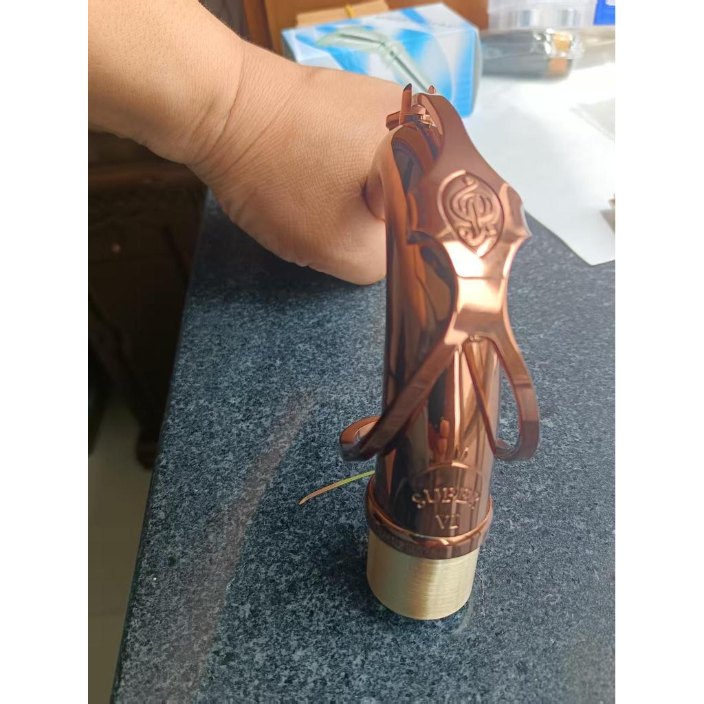 Bbaritone tenor saxophone curved neck coffee gold baritone tenor saxophone curved neck