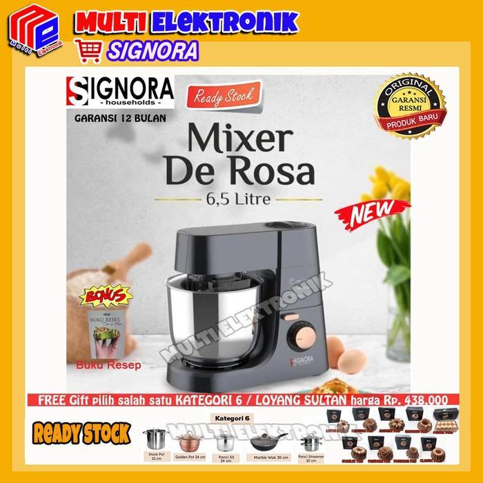 Mixer SIGNORA DE ROSA - Stand Mixer Signora Bonus Kategori 6 - Warna