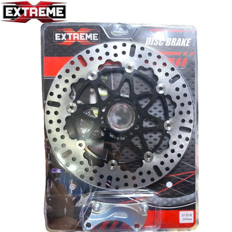 DISC BRAKE PIRINGAN CAKRAM EXTREME FLOATING FULL CNC MODEL KTC MOTOR JUPITER MX UKURAN 300MM DISK