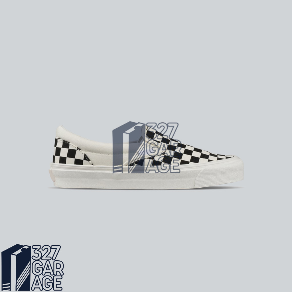 Sepatu Sneakers Vans OG Vault Slip On Chekerboard Black White 2016  Original Authentic BNIB Unisex