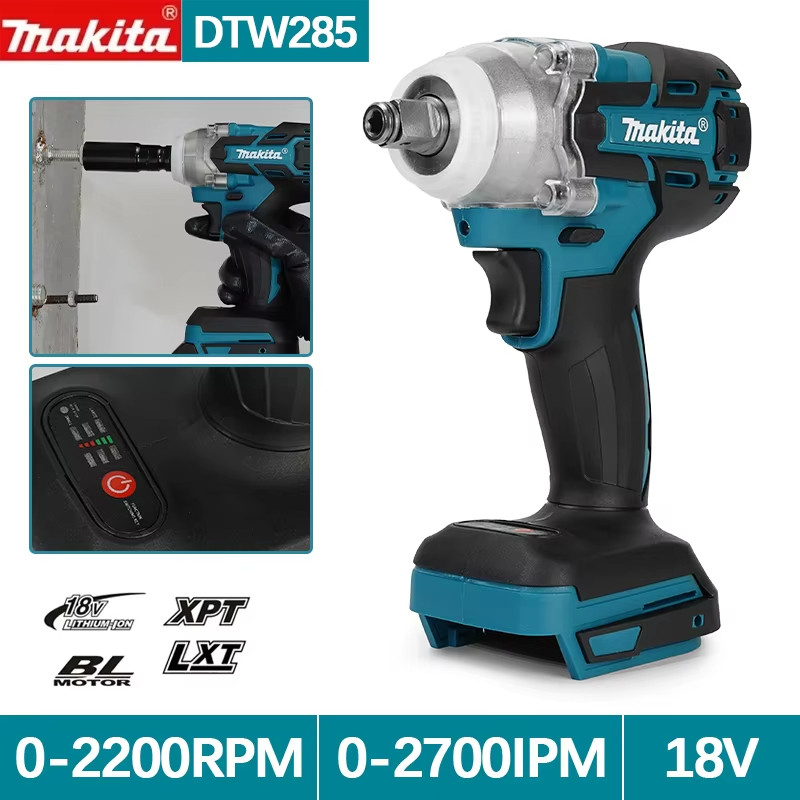 Makita DTW285 Impact Wren Maine Brushless Cordless Electric Wren High Torque Reargable Tool For Maki