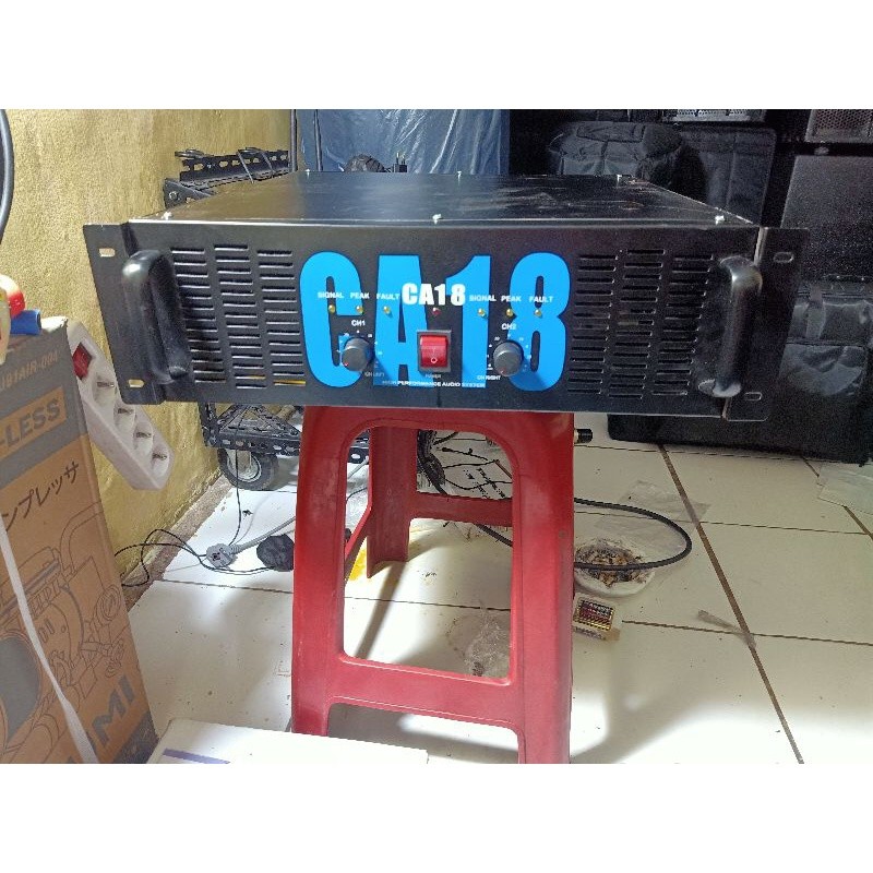 power amplifier rakitan 40 ampere elco original sanken 4 set per channel 2 x 1000 watt