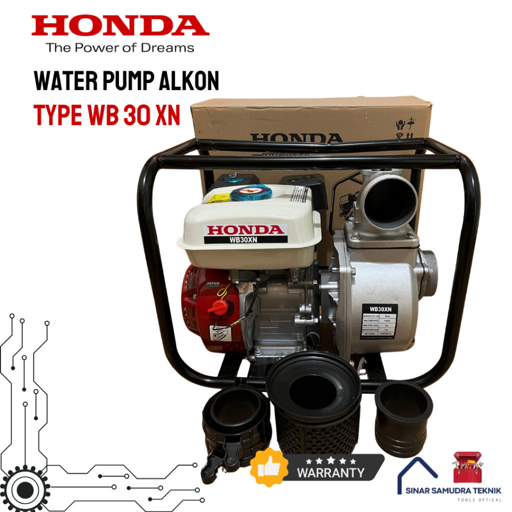 WP Water Pump Honda Wb 30Xn Gx Mesin Pompa Air Irigasi Alkon Honda 3 Inchi Wb30Xn MESIN POMPA IRIGAS