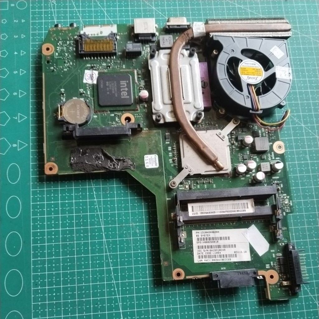 motherboard laptop toshiba c600