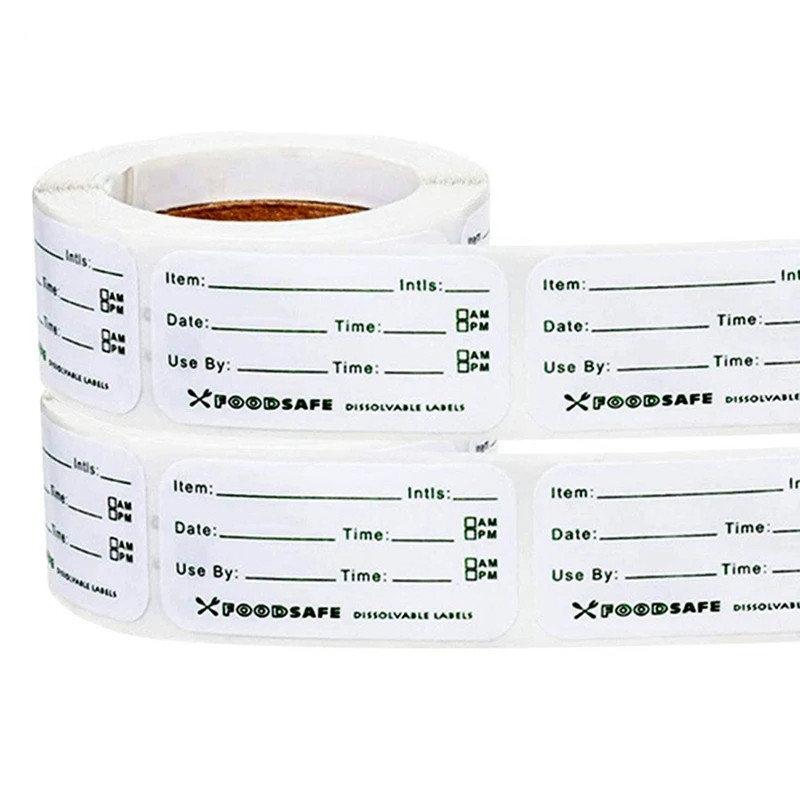 300pcs Label stiker Expired Date Food Storage Label Tanggal Kadaluwarsa Serbaguna Tanggal Expired