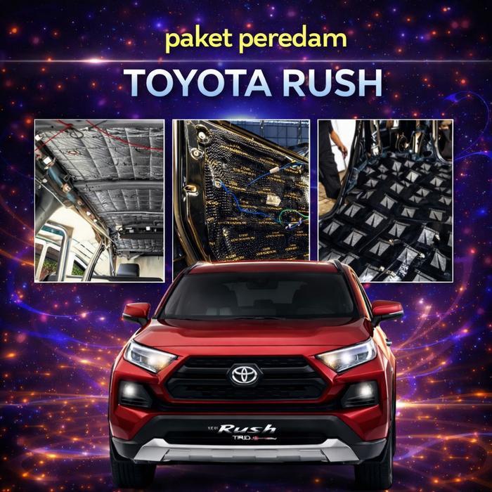 Paket Full Peredam Mobil Toyota All New Rush / All New Terios