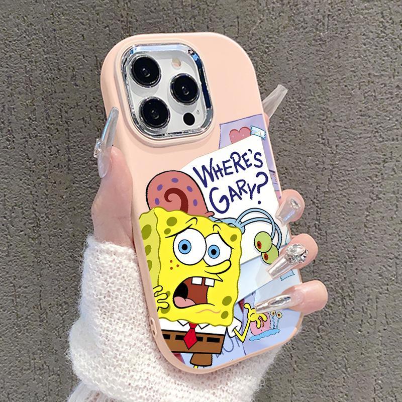 Case For VIVO Y04S Y400 Y01 Y02 Y02A Y02t Y03 Y03t Silicone Mecaron Lucu SpongeBob Softcase Hp