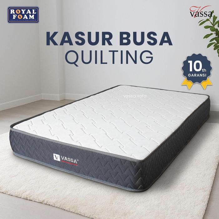 Kasur Busa Vassa Quilting Kasur Busa Royal Foam Premium 20 cm  Asli Single Size Matras kasur  busa -