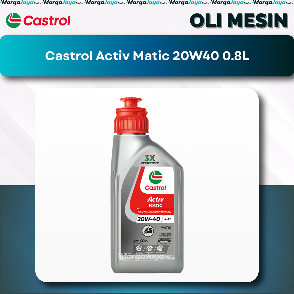 Castrol Activ Matic 20W-40 0.8L