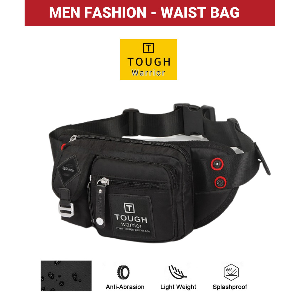 Promo TAS PINGGANG IMPORT TOUGH ARMY 4257 (BISA BAYAR DI TEMPAT)