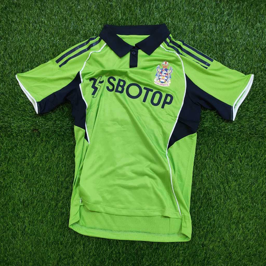(PLAYER ISSUE) JERSEY BOLA FULHAM AWAY 2025/2026 PLAYER VERSION NEW HIGH QUALITY - JERSEY PI MURAH