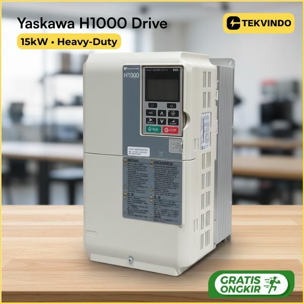 Inverter Yaskawa H1000 CIMR-HB4A0031FBC 15kW 11kW 380V 3PH VFD Pengatur Kecepatan Motor Industri Sta