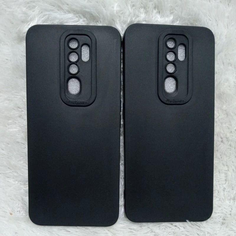 Hard Case Candy Macaron OPPO A5 2020 / A9 2020 MACARON PELINDUNG CAMERA Silicon Macaron Liquid Full 