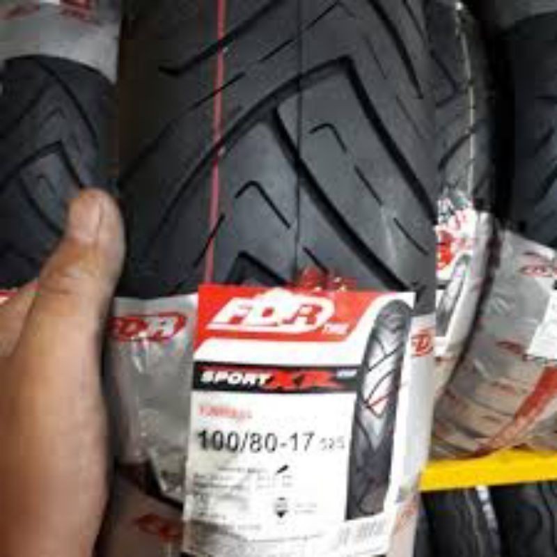 ban motor tubles ukuran 100/80 ring 17 merek FDR tubles,,,