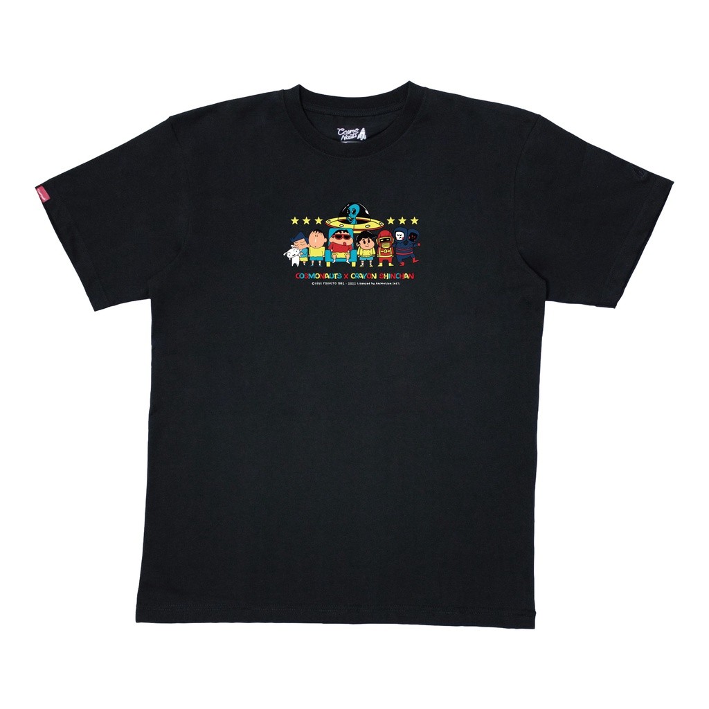 Shinchan X Cosmonauts Entourage - Black