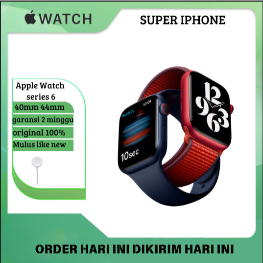 iWatch Series 6 40mm Dan 44mm Mulus Second