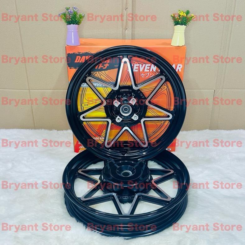DAYTONA RACING ORIGINAL VELG SEVEN STAR WHEEL 185x14 & 215x14 VARIO 110 125 150 160 CBS ABS BEAT SCO