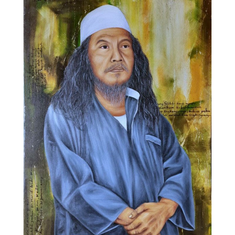 Hiasan dinding murah lukisan cetak murah gambar Gus Maksum