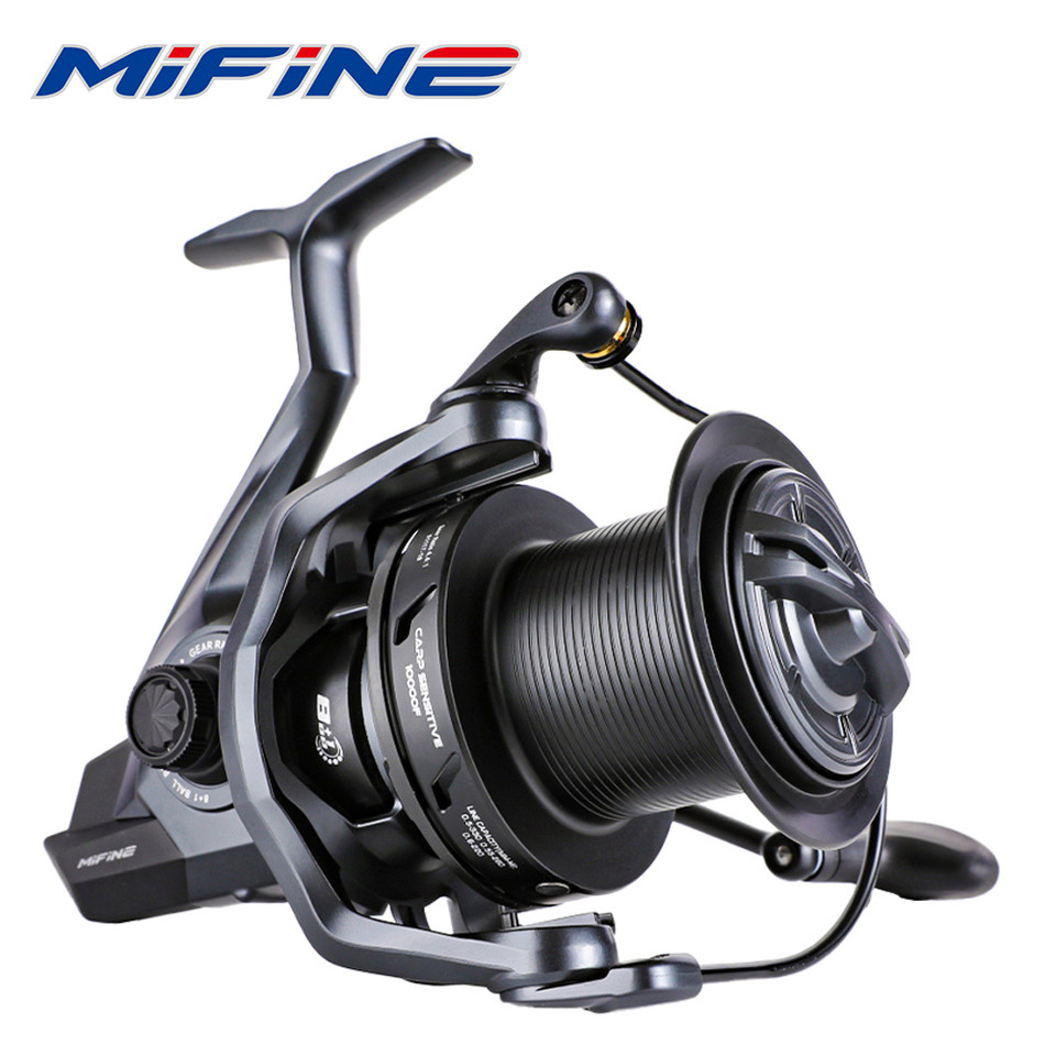 MIFINE CARP SENSITIVE Fishing Reel 12KG Max Drag 8000-10000 Long Cast Distance Spinning Reel 4.4:1 8