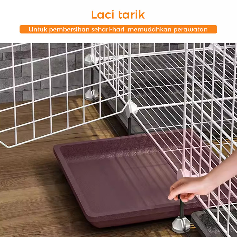 Kandang Kucing Tingkat Pagar Kucing Tinggi Kandang Kucing Kandang Hewan.