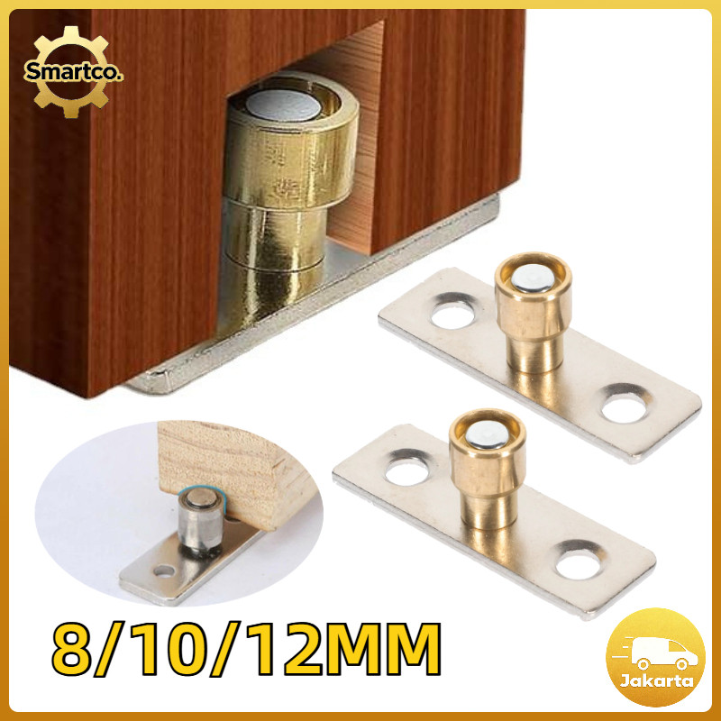 2pcs Stoper Pintu Sliding Roda Pintu Sliding Bawah 8/10/12mm Roda Pintu Bawah Sliding Guide Penahan 