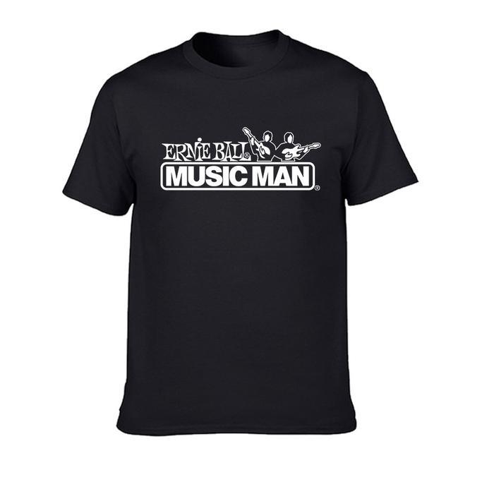 (COD) Kaos Musicman guitar T-shirt - Black, L