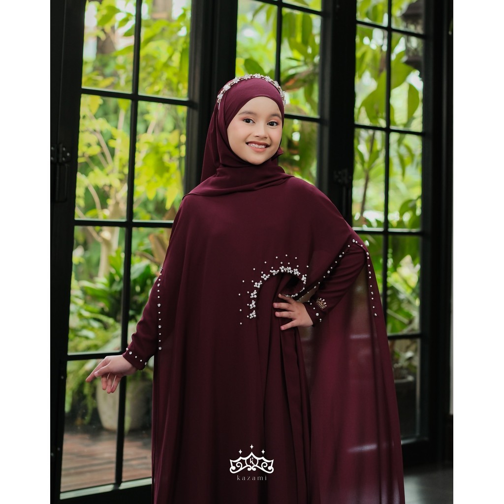 Kazami - Dress Abaya Luna Kids / Anak