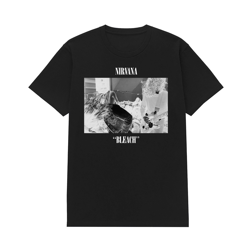 (COD) Rockerstar T-shirt Nirvana Bleach