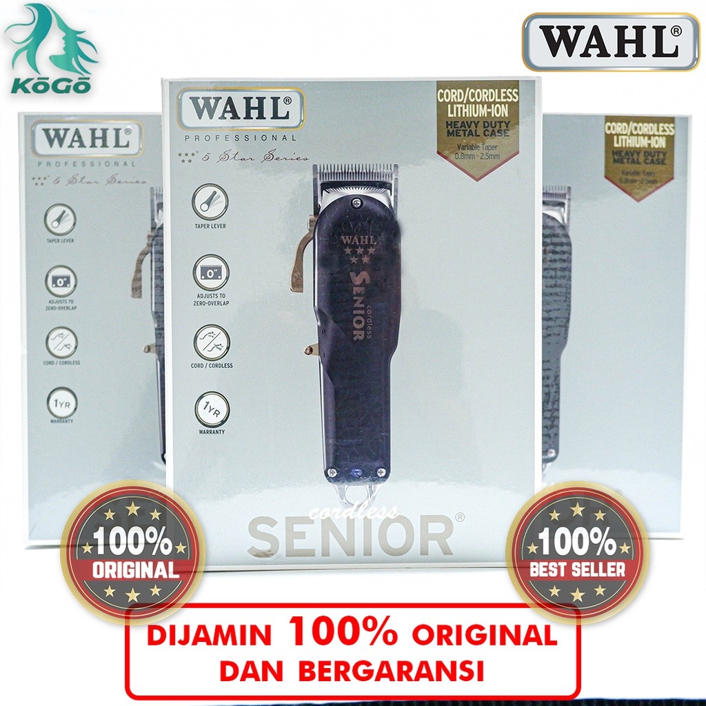 WAHL SENIOR ORIGINAL USA CLIPPER / MESIN ALAT CUKUR BARBER SALON PANGKAS ORI