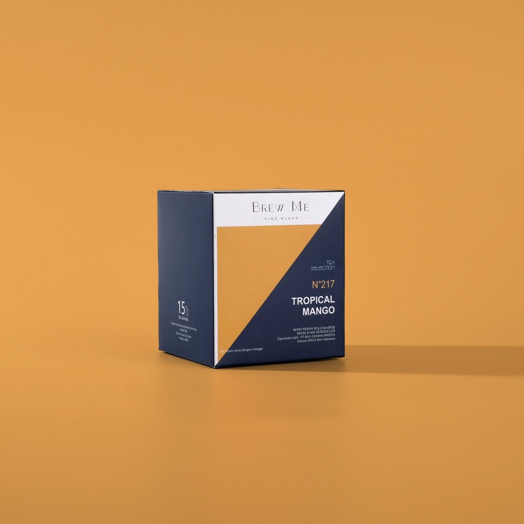 Brew Me Tropical Mango Tea Bag Box