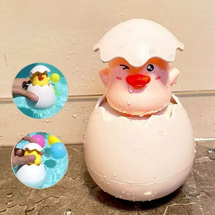 Mainan Air Bayi Mainan Semprotan Kamar Mandi Telur Dinosaurus