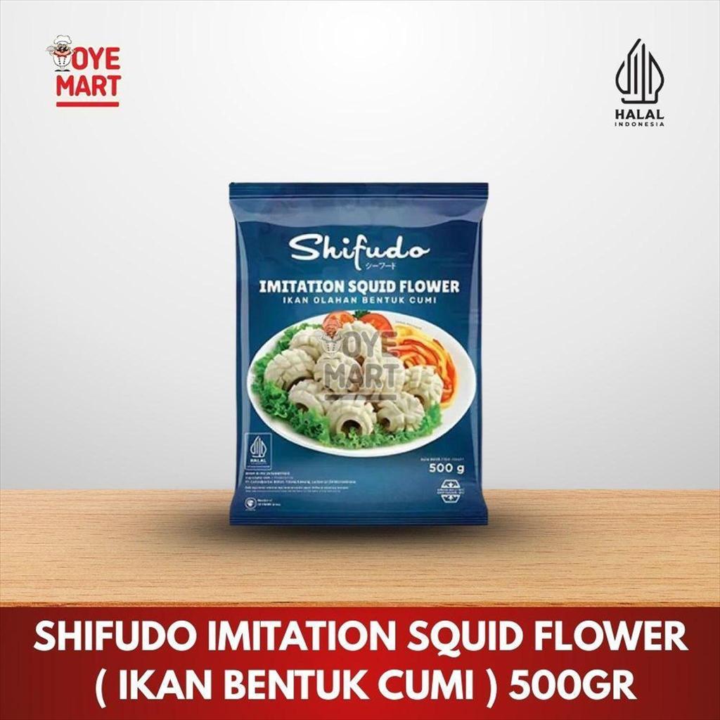 CUMI FLOWER IMITATION SHIFUDO 500GR IKAN OLAHAN BENTUK CUMI