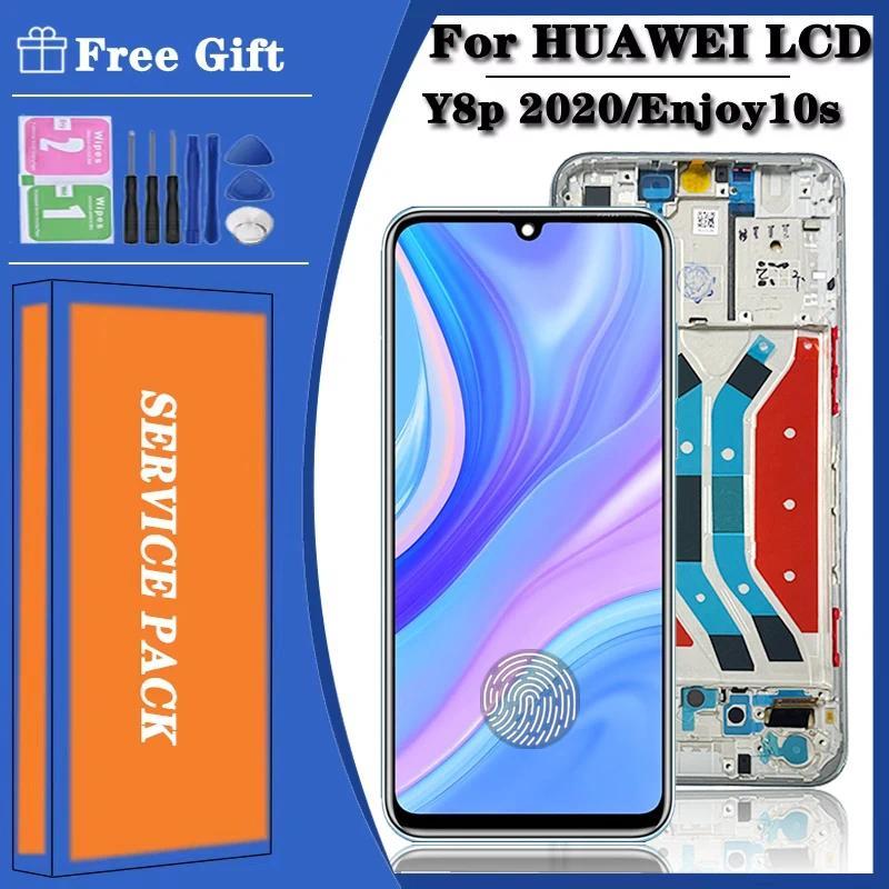 6.3" Tesded For Huawei Y8p 2020 Global / P Smart S AQM-L21 LCD splay Touch Screen gitizer Assembly f