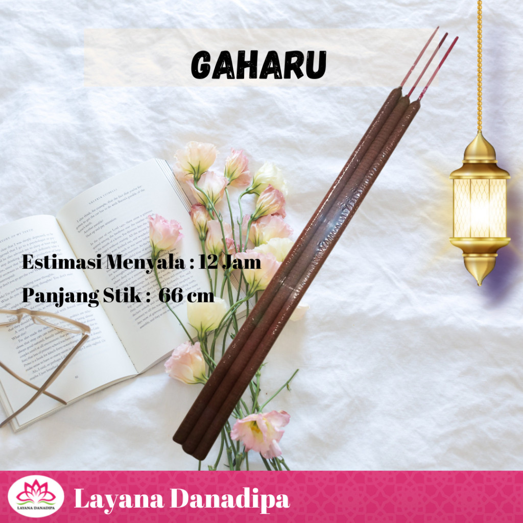 Josun|| Dupa Gaharu Dupa Stick Gaharu Dupa Wangi Aroma Terapi Dupa Lidi Gaharu Ukuran Jumbo Isi 6 Bu