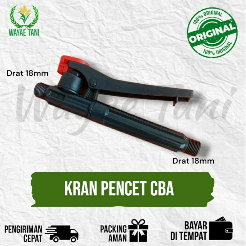 Handle Kran CBA , Genggam CBA Pencetan Tangki Semprot Elektrik