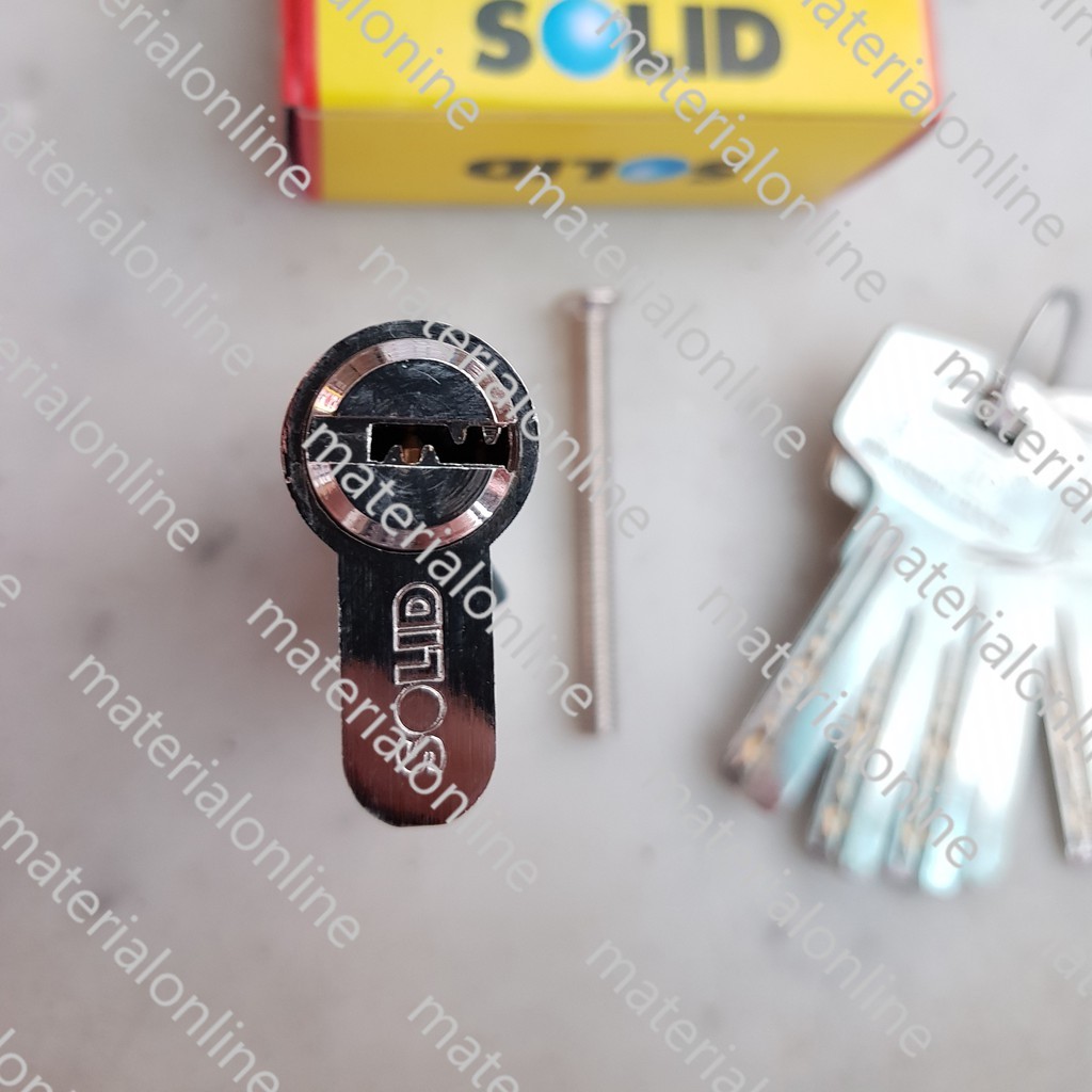 Silinder Komputer Kunci Solid - Cylinder Solid - Silinder Anak Kunci Pintu Besar