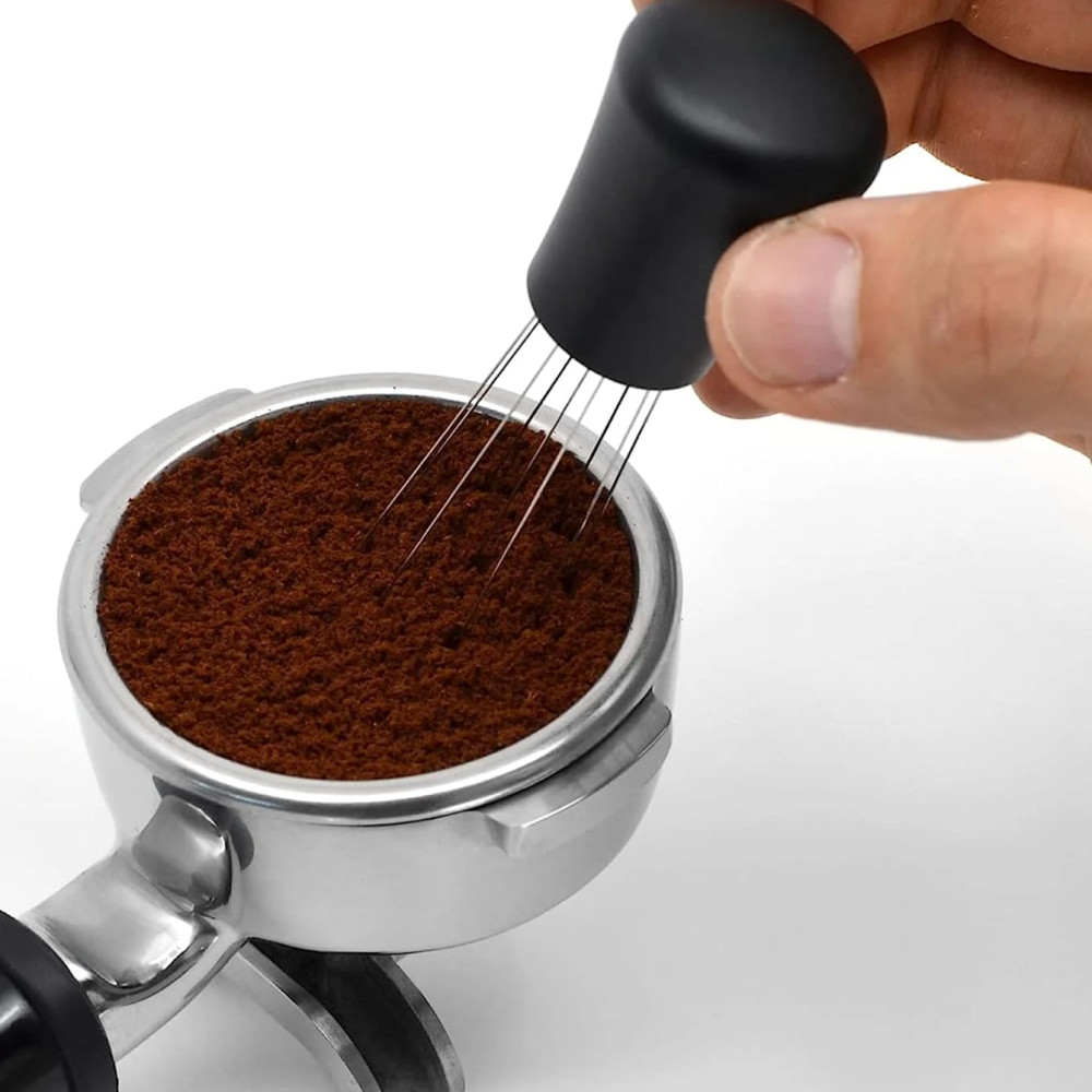 One Two Cups Jarum Kopi WDT Espresso 12 Needle Nedle  Distribution Tool jarum Distributor pengaduk b
