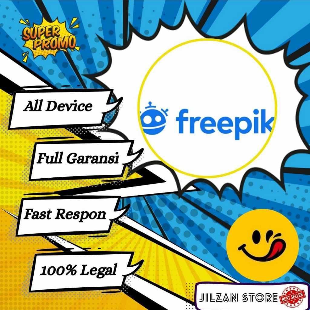 freepik premium unlimited 1tahun full garansi (24jam) nonstop