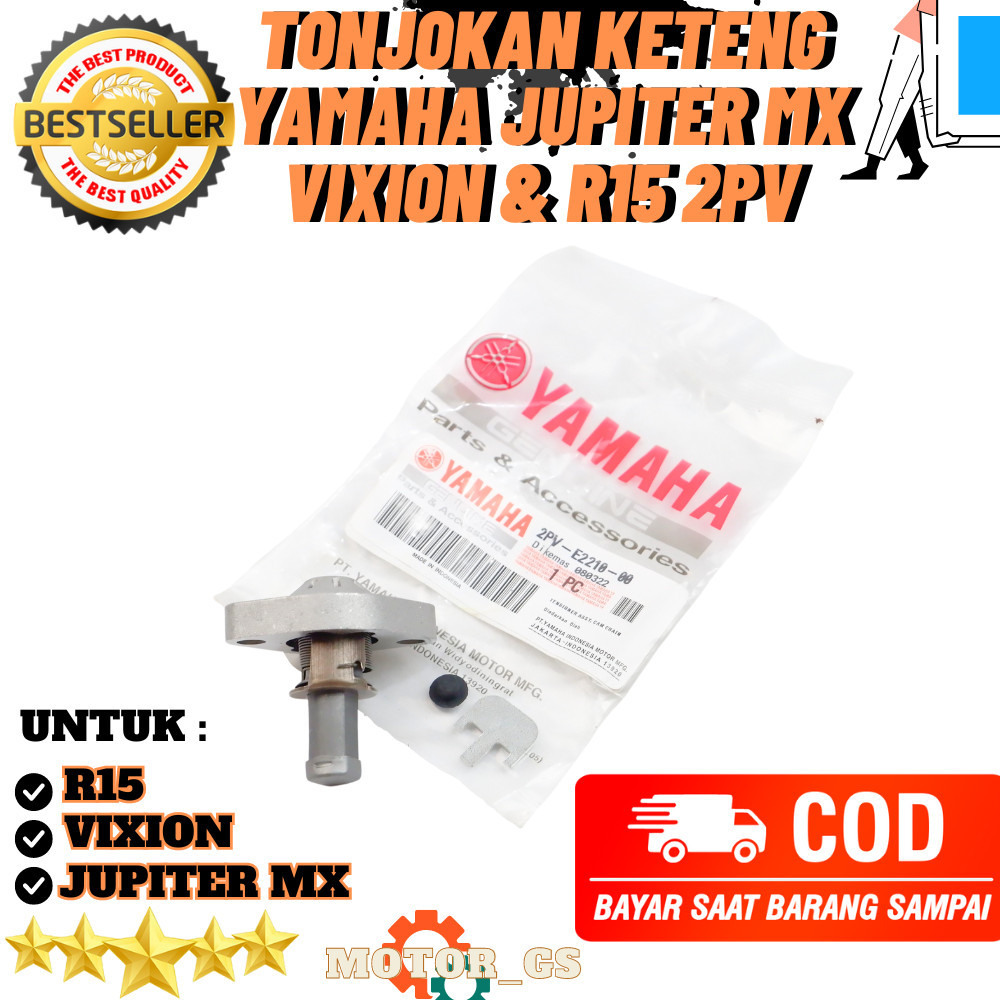 ori Tonjokan Keteng Tensioner Yamaha Jupiter MX King / Vixion / R15 -Tonjokan MX King 150 - 2PV orig