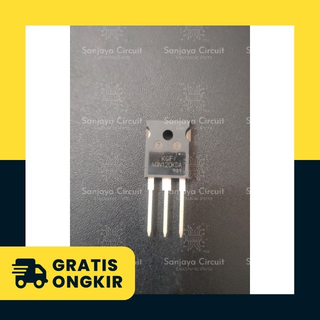 Transistor IGBT Mosfet KGF40N120KDA / 40N60KDA / 40N60 Mesin Las